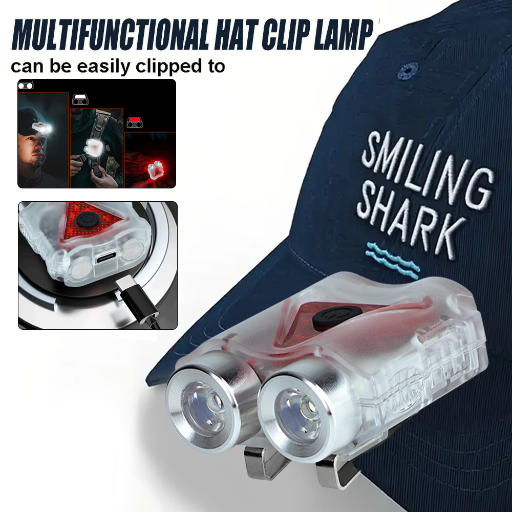 Outdoor Camping Hat - Lampu Kepala LED Hands-Free yang Dapat