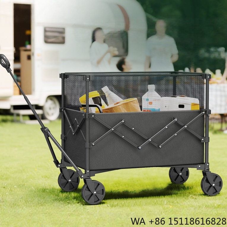 Outdoor Camping Wagon - Rangka Baja Anti Karat Tahan Lama,