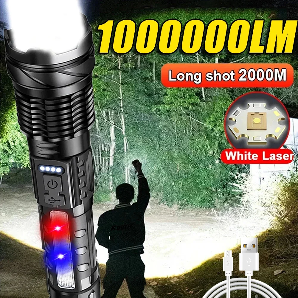Outdoor Camping And Fishing - Senter LED Kuat Lampu Camping Isi