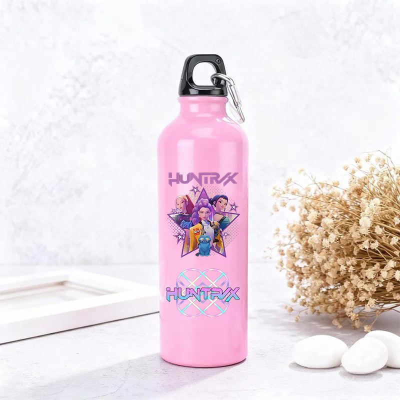 Outdoor Camping Water Tank - Botol Air Aluminium Gambar Anime, Botol