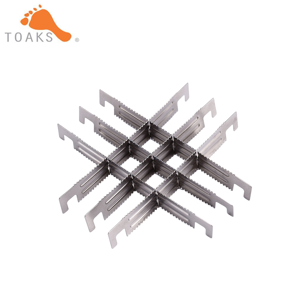 Outdoor Camping Heater For Tent - 2/4/6 Buah TOAKS Luar Ruangan Titanium