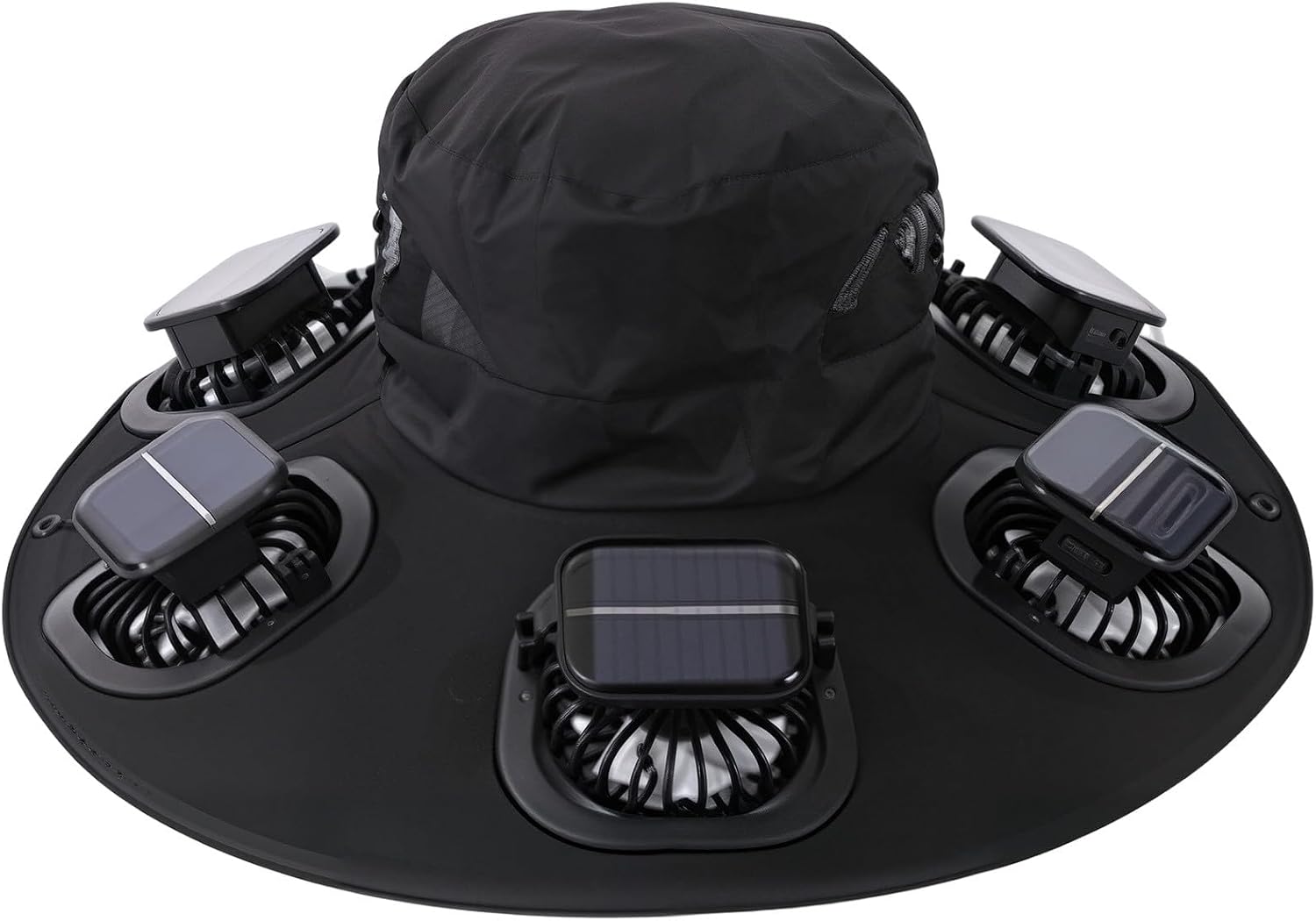 Outdoor Camping Hat - Topi Kipas Tenaga Surya Hot 6