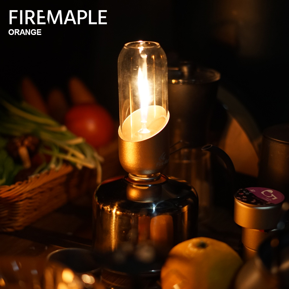 Outdoor Camping Heater For Tent - Fire Maple oranye lentera Gas luar