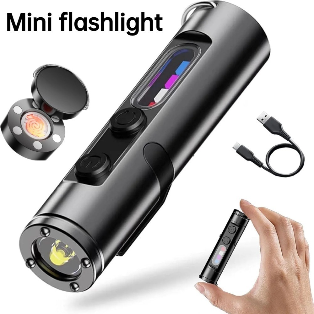 Outdoor Camping Adventure Lamp - Senter Mini Outdoor Tipe C LED