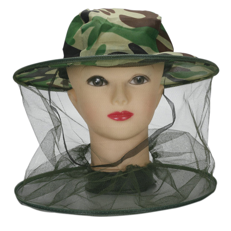 Outdoor Camping Hat - Topi Memancing Anti Nyamuk Jaring Serangga