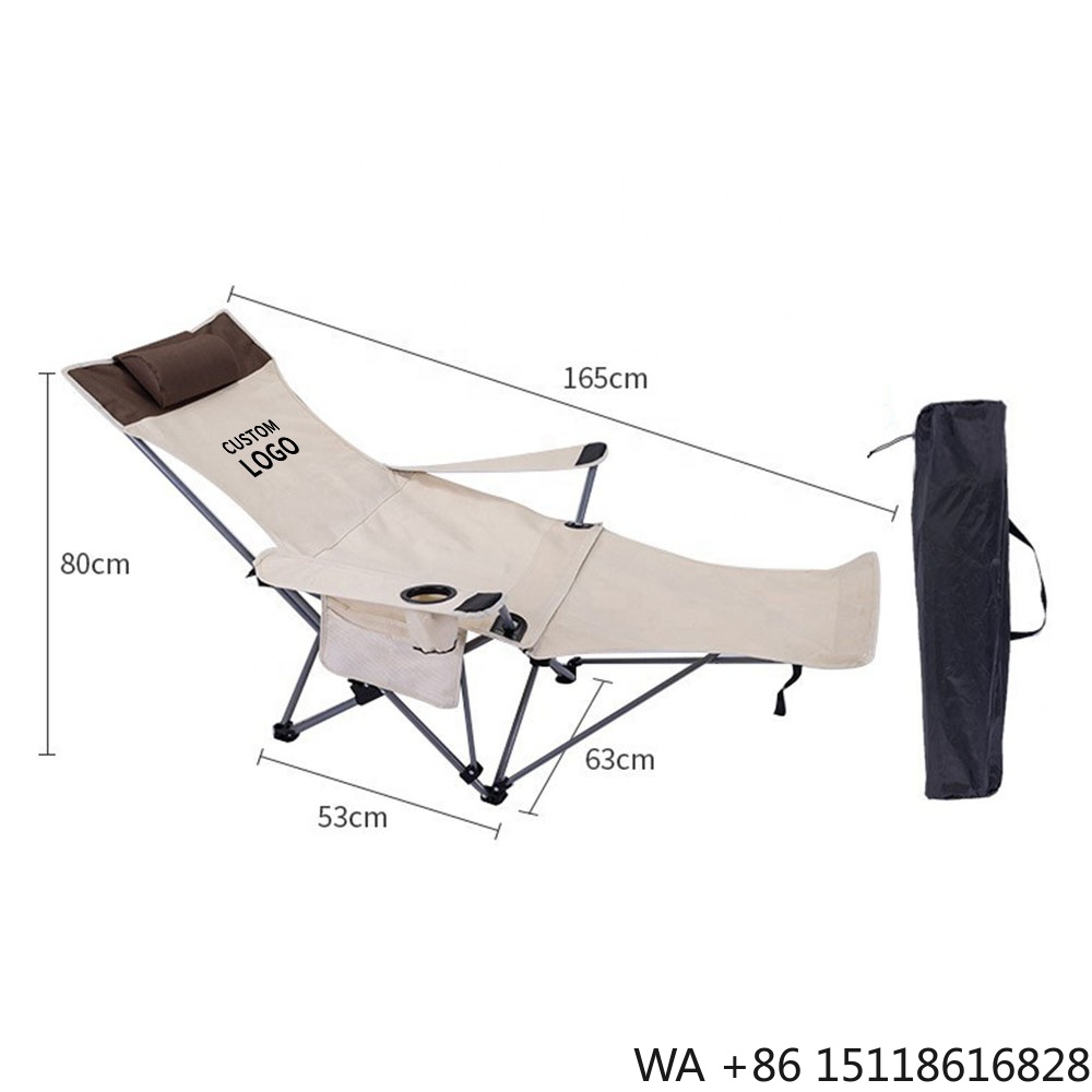 Outdoor Camping Recliner Chairs - Kursi Lipat Portabel, Ringan, dan Dapat