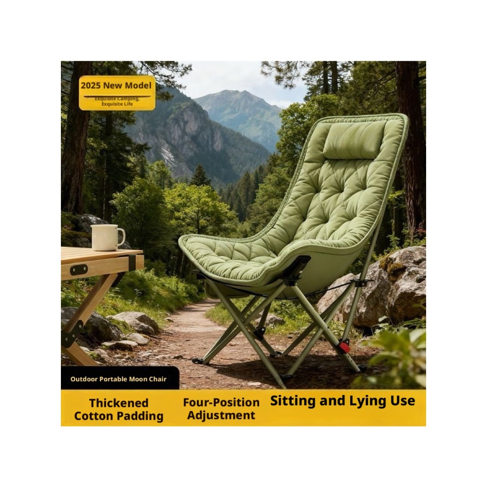 Outdoor Camping Recliner Chairs - Kursi Lipat Santai Outdoor Berbahan Katun