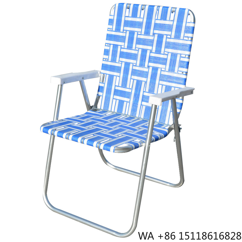 Outdoor Camping Recliner Chairs - Kursi Lipat Taman Berbahan Webbed untuk