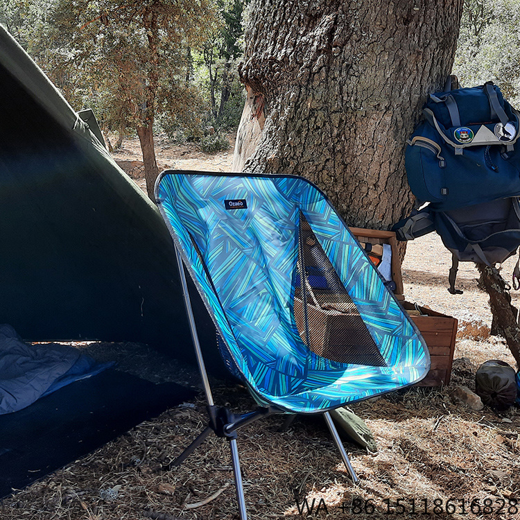 Outdoor Camping Recliner Chairs - Kursi Lipat Portabel untuk Berkemah, Kursi