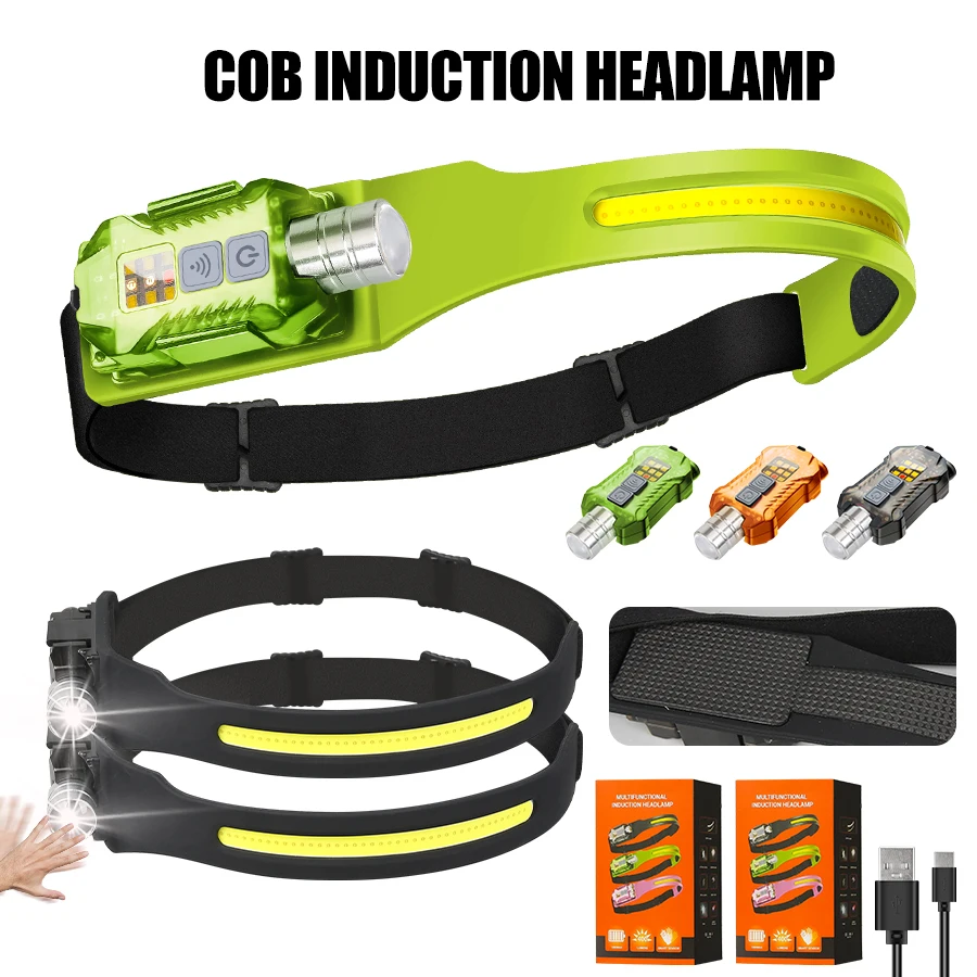 Outdoor Camping And Fishing - Lampu Kepala LED yang Kuat, Senter
