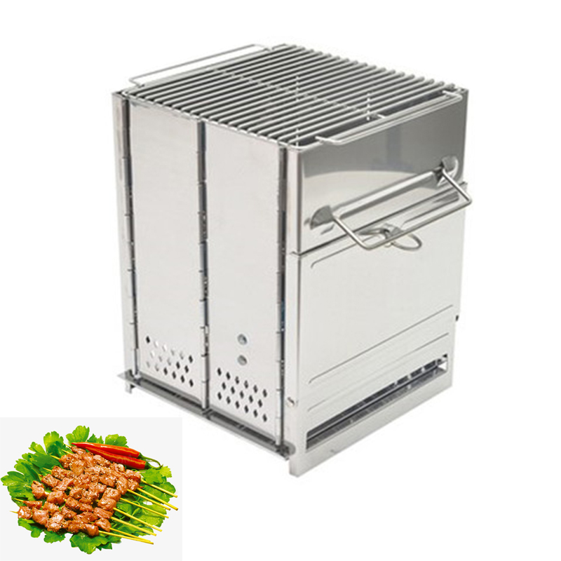 Outdoor Camping Stove - Kompor Kayu Peralatan Berkemah Luar Ruangan