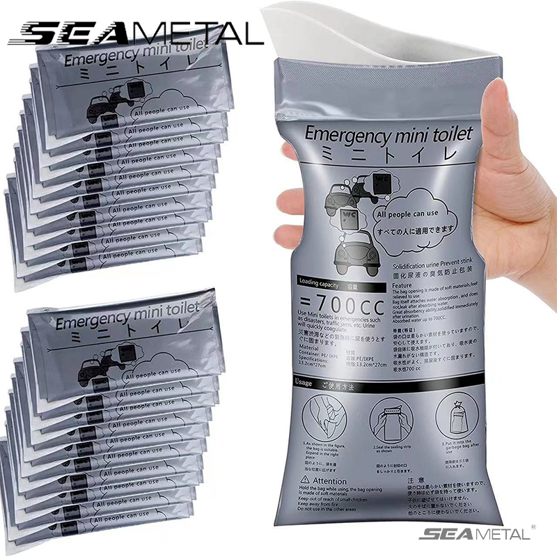 Bivvy Bag Emergency - SEAMETAL 4 buah tas buang air