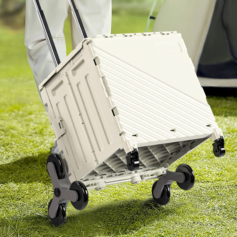 Outdoor Camping Van - Troli Belanja Lipat Portabel Ringan Serbaguna