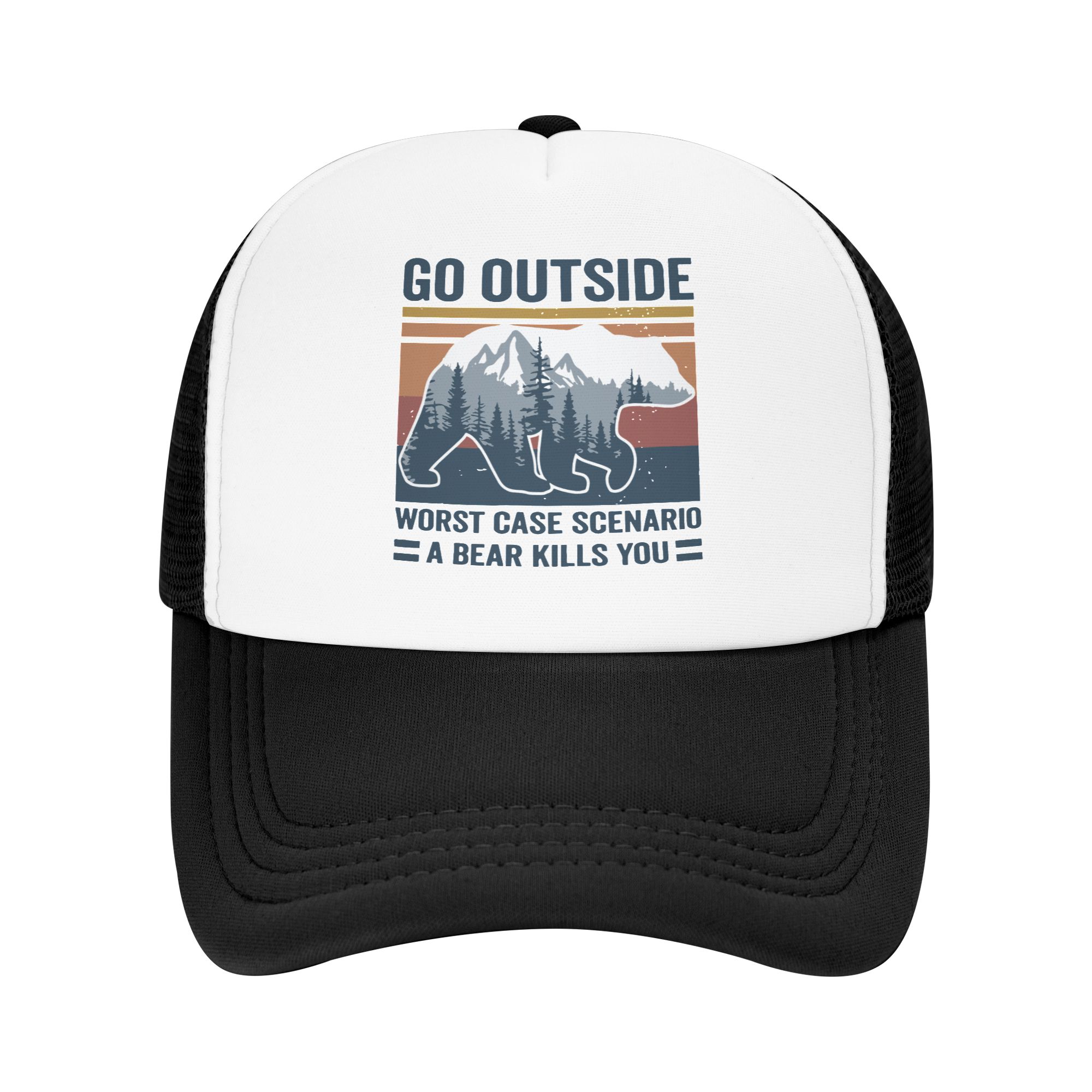 Outdoor Camping Hat - Pergilah ke Luar Ruangan, Skenario Terburuk: