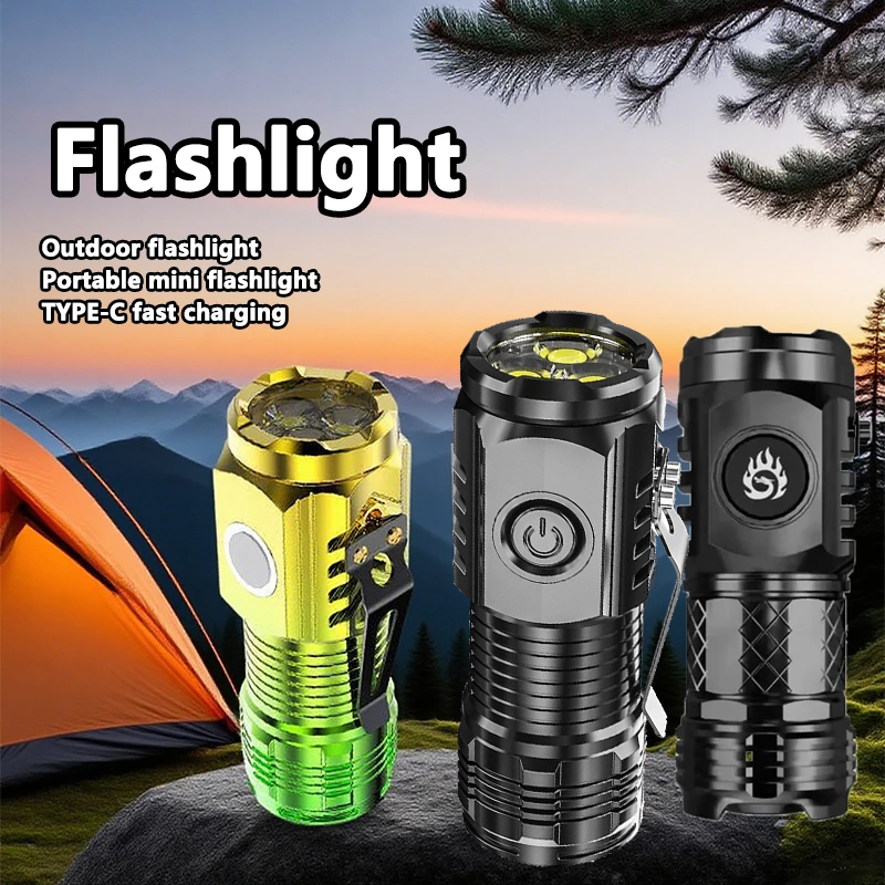 Outdoor Camping And Fishing - Senter LED MINI Super Terang, Lampu