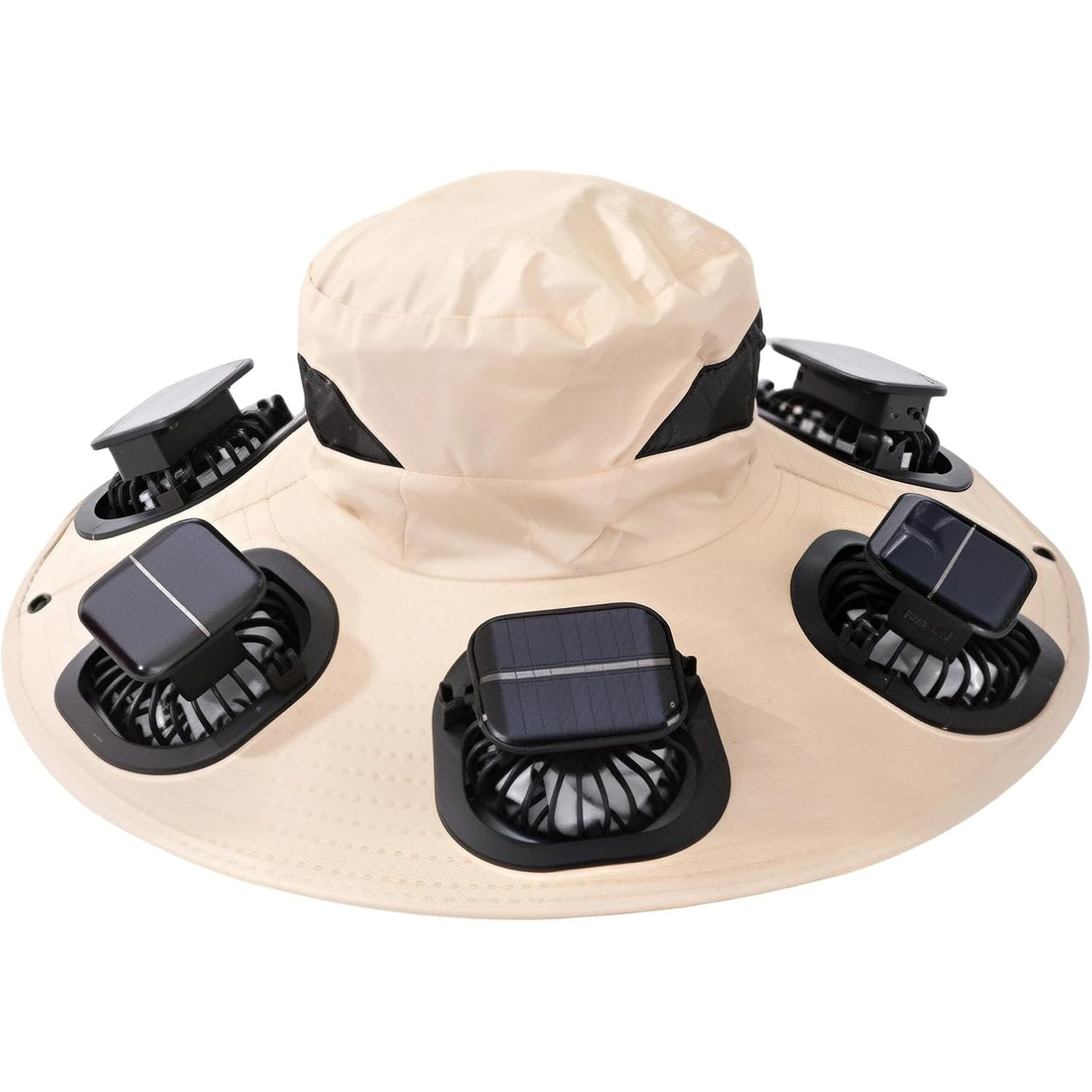 Topi Visor 6 Kipas Pendingin M - Outdoor Camping Hat ulasan dan harga