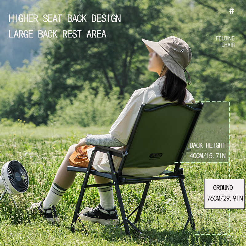 BISINNA kursi berkemah lipat l - Outdoor Camping Recliner Chairs ulasan dan harga