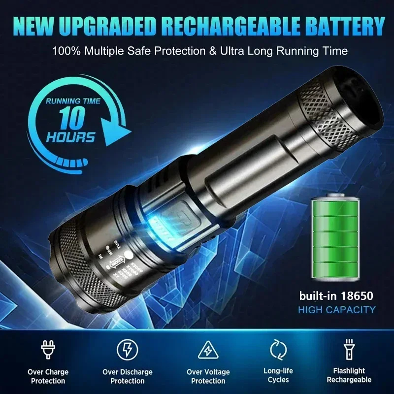 Senter LED Super Terang Senter - Outdoor Camping And Fishing ulasan dan harga
