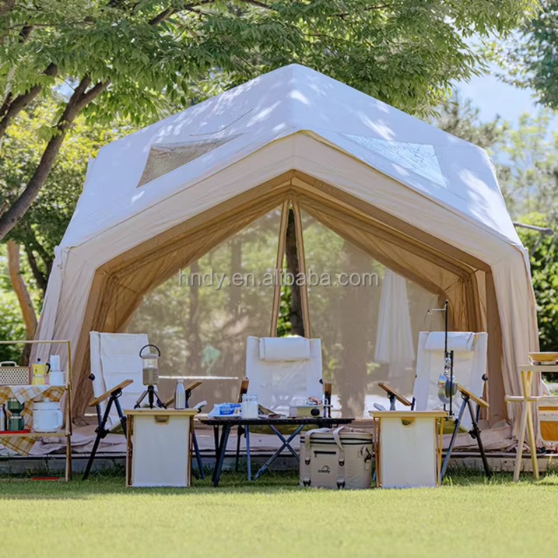 Tenda Kemping Tiup Gabungan Lu - Outdoor Camping Inflatable Tent ulasan dan harga