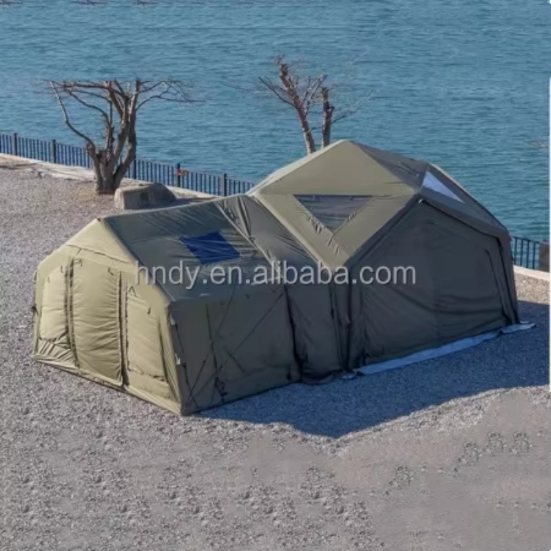 Tenda Kemping Tiup Gabungan Lu - Outdoor Camping Inflatable Tent ulasan dan harga