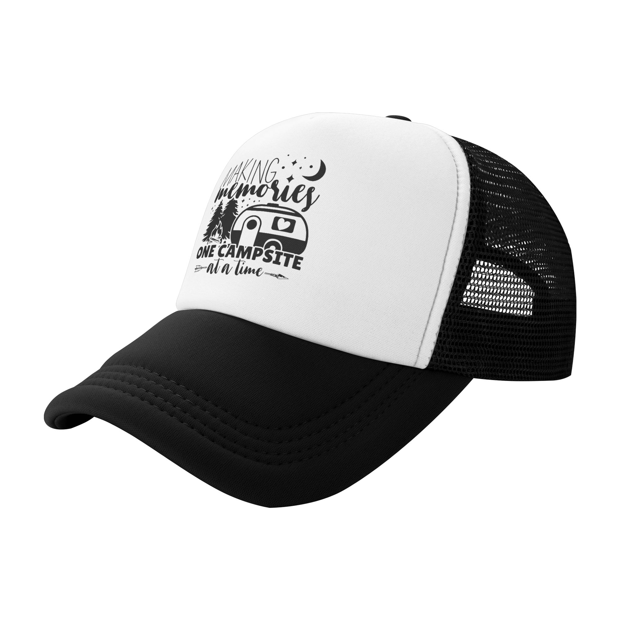 Topi Trucker Happy Camper Klas - Outdoor Camping Hat ulasan dan harga