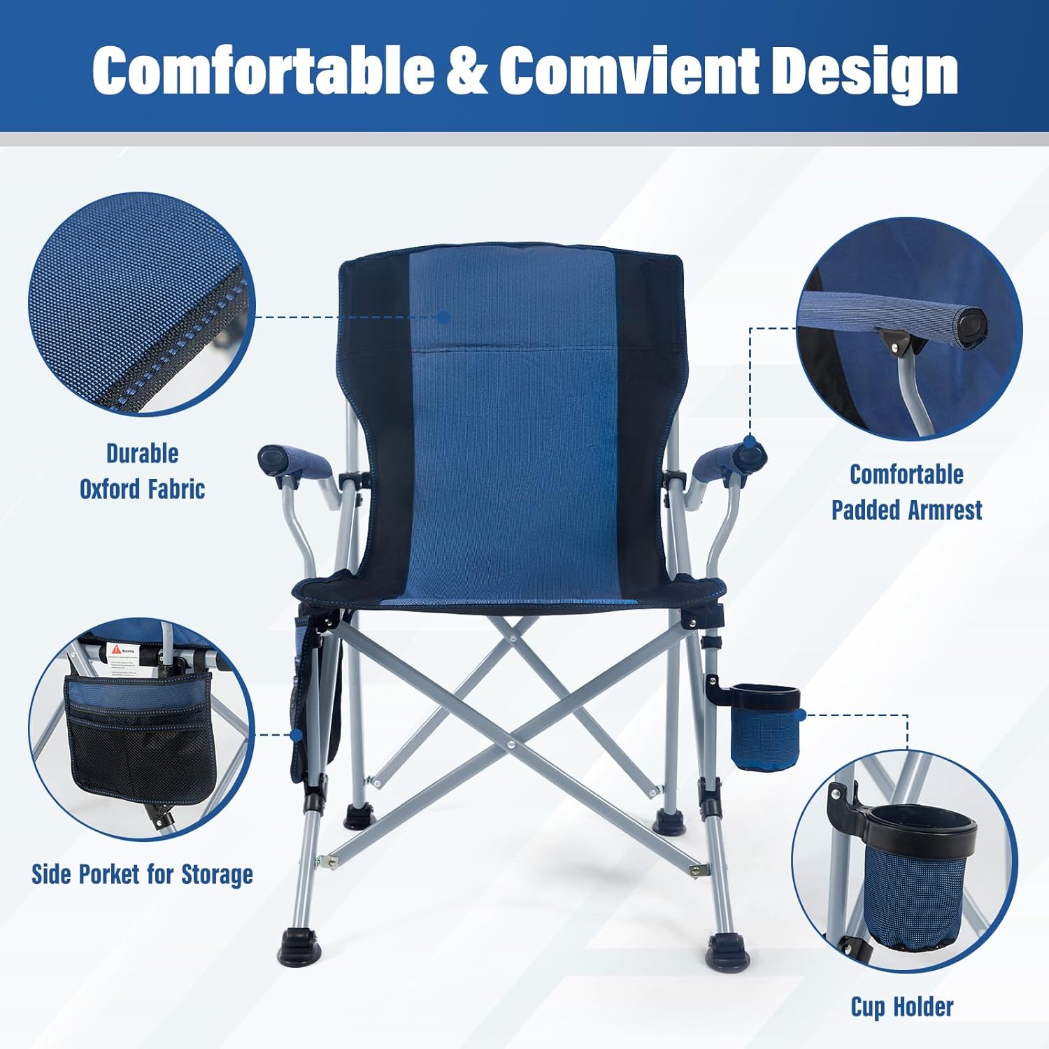 Kursi Lipat Portabel Outdoor G - Outdoor Camping Recliner Chairs ulasan dan harga