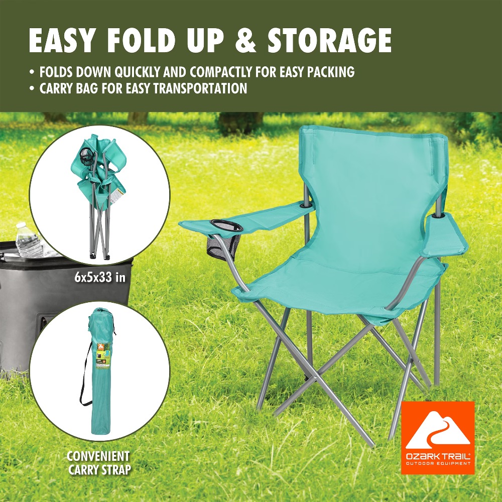 Kursi Lipat Quad untuk Berkema - Outdoor Camping Recliner Chairs ulasan dan harga