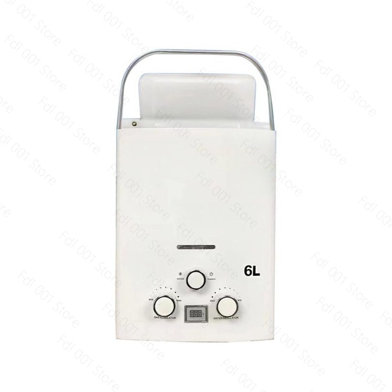 Pemanas Air Gas Portabel 6L Ta - Outdoor Camping Water Heater ulasan dan harga