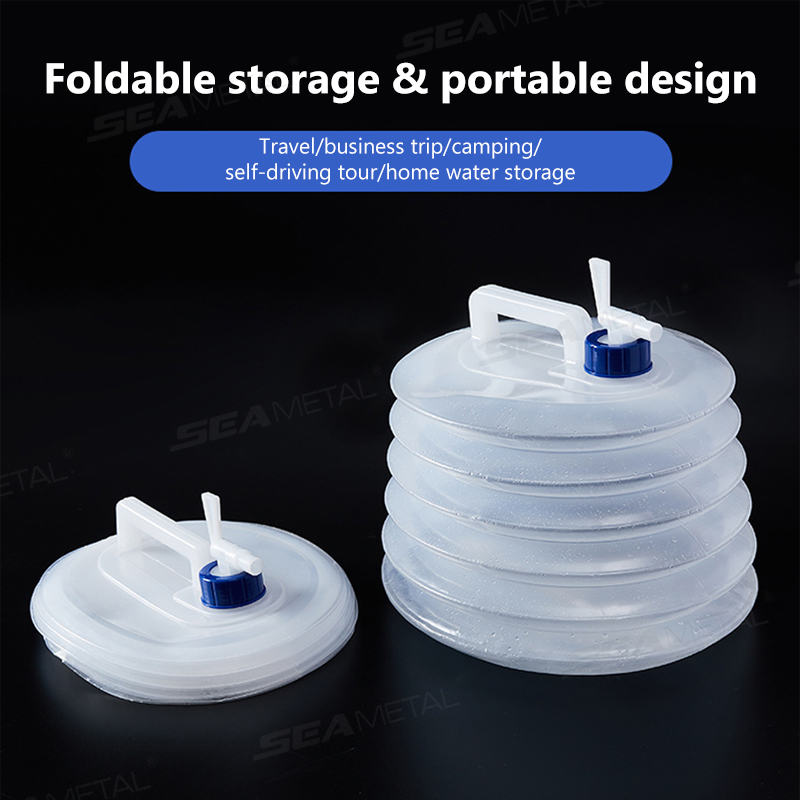 SEAMETAL 5L-15L Ember Lipat Mo - Collapsible Water Bottle ulasan dan harga