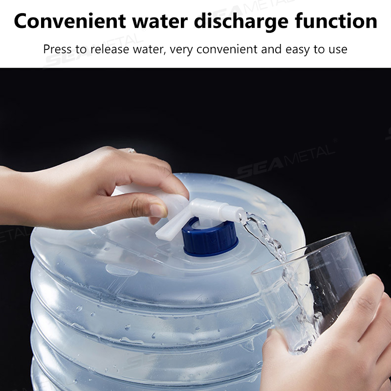 SEAMETAL 5L-15L Ember Lipat Mo - Collapsible Water Bottle ulasan dan harga