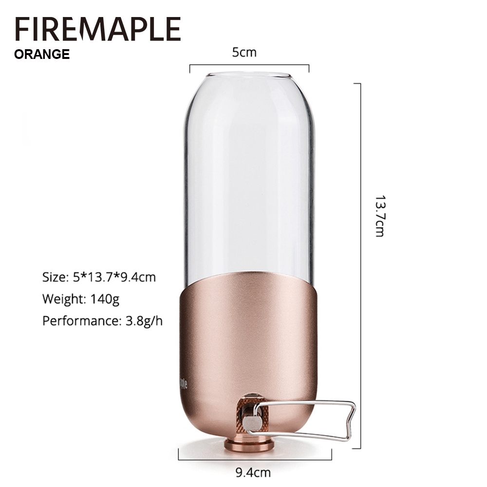 Fire Maple oranye lentera Gas  - Outdoor Camping Heater For Tent ulasan dan harga