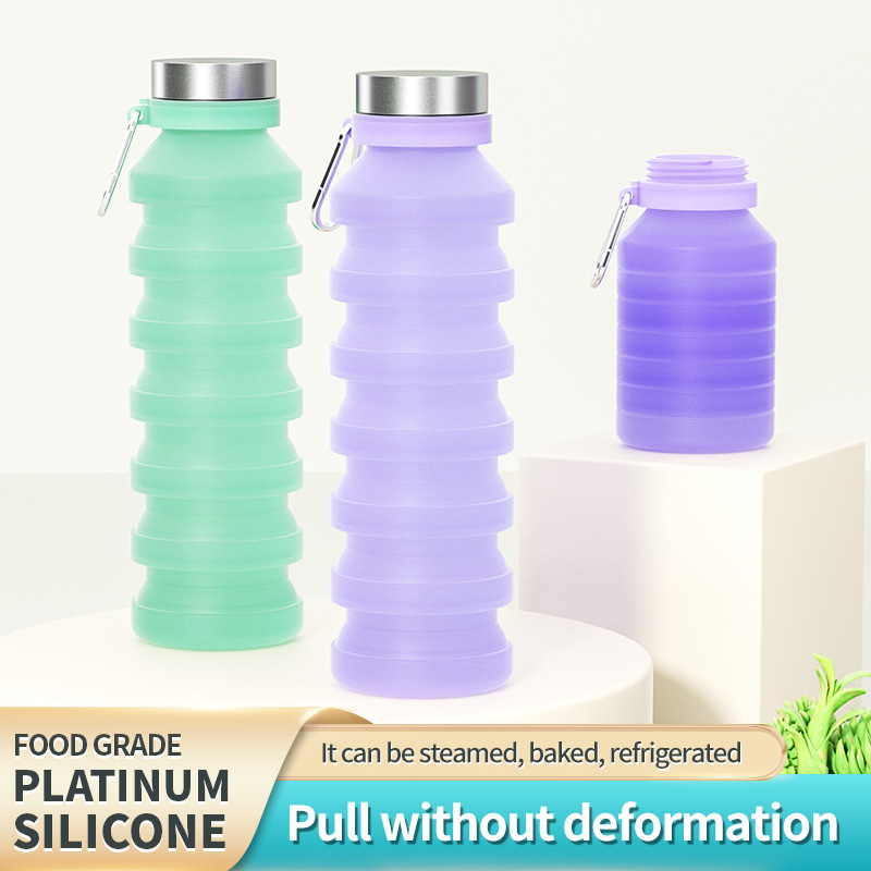 Botol Air Lipat Silikon, Botol - Collapsible Water Bottle ulasan dan harga