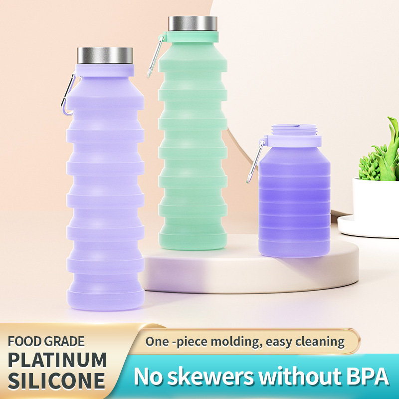 Botol Air Lipat Silikon, Botol - Collapsible Water Bottle ulasan dan harga