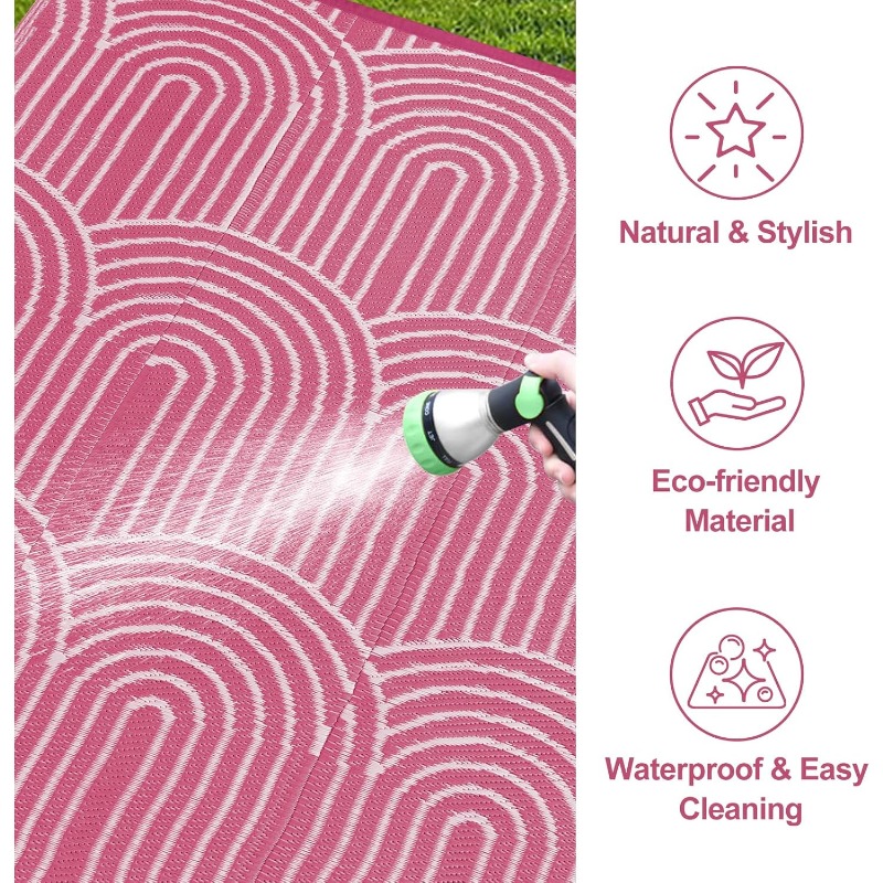 Karpet Luar Ruangan Ekstra Bes - Outdoor Camping Rugs 8X10 ulasan dan harga