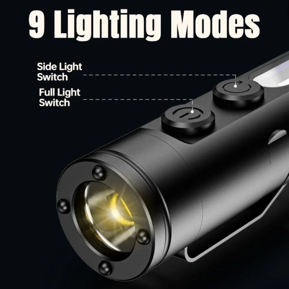 Senter Mini Outdoor Tipe C LED - Outdoor Camping Adventure Lamp ulasan dan harga
