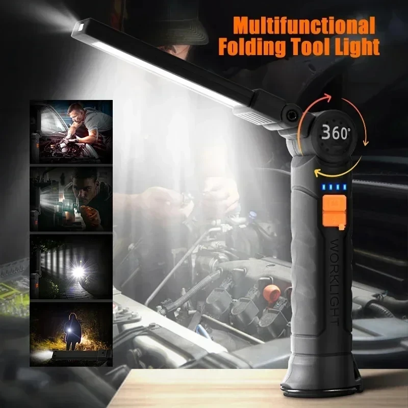 Senter LED COB Portabel Lampu  - Outdoor Camping Adventure Lamp ulasan dan harga