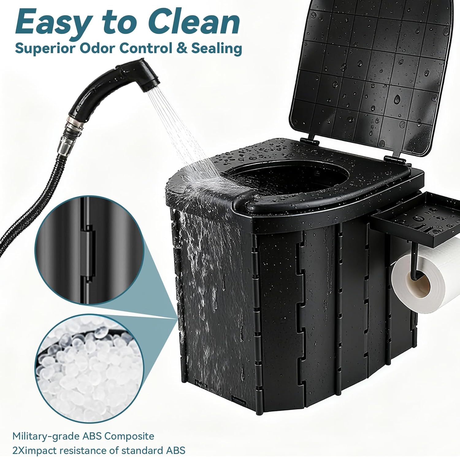 Toilet Lipat Portabel, Pispot  - Outdoor Camping Van ulasan dan harga