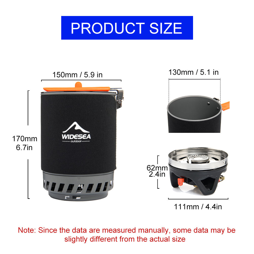 Sistem Memasak Camping Widesea - Outdoor Camping Stove ulasan dan harga
