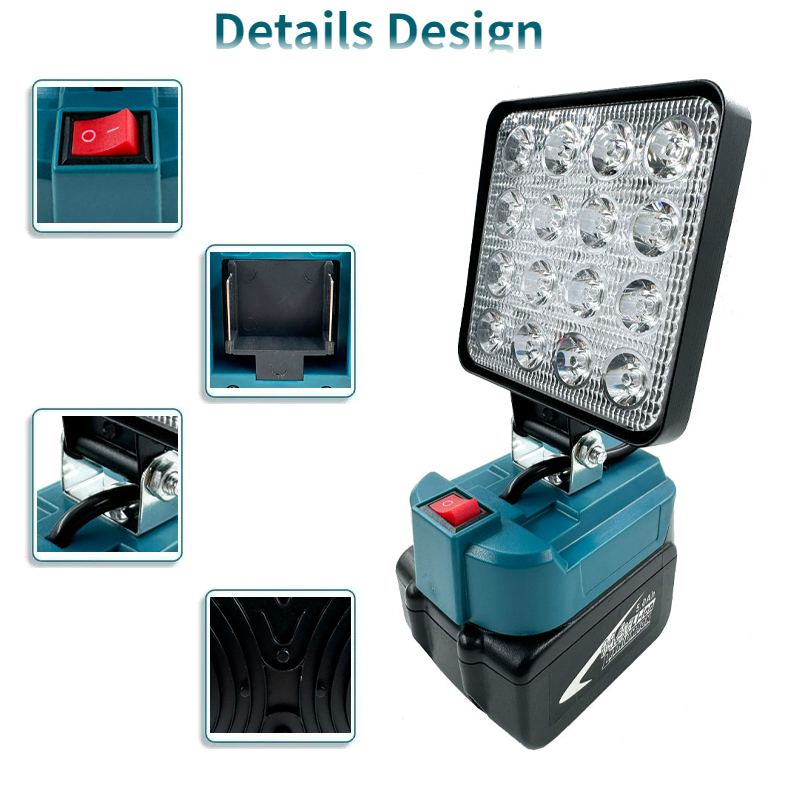 Senter baterai LED untuk Makit - Outdoor Camping Adventure Lamp ulasan dan harga