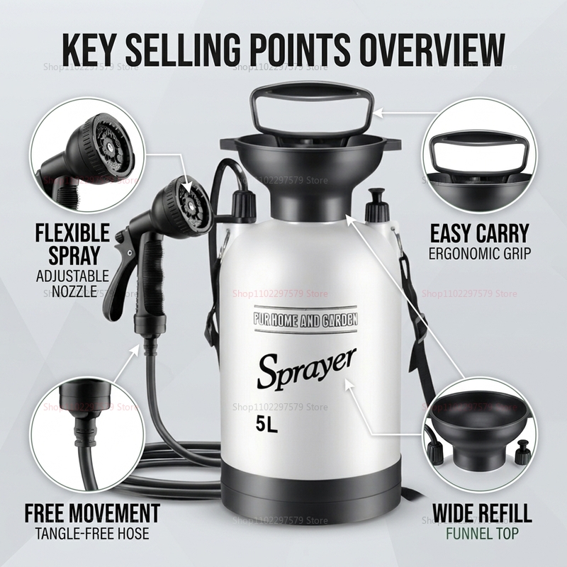 Pompa Manual Mandi Portabel 5L - Outdoor Camping Water Heater ulasan dan harga