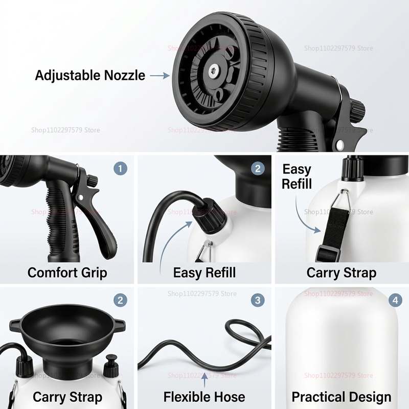 Pompa Manual Mandi Portabel 5L - Outdoor Camping Water Heater ulasan dan harga