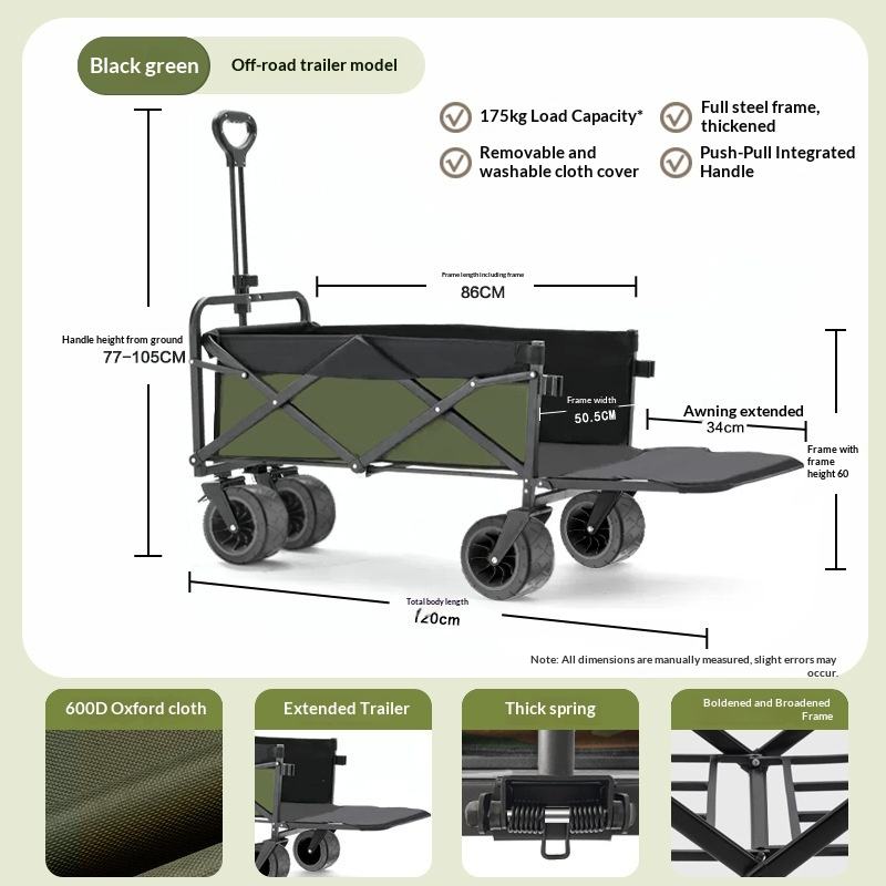 Gerobak Utilitas Camping Roda  - Outdoor Camping Wagon ulasan dan harga
