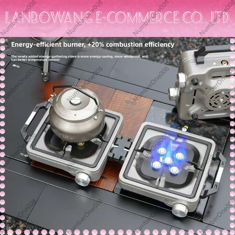 Kompor Camping Lipat Dua Tungk - Outdoor Camping Heater For Tent ulasan dan harga