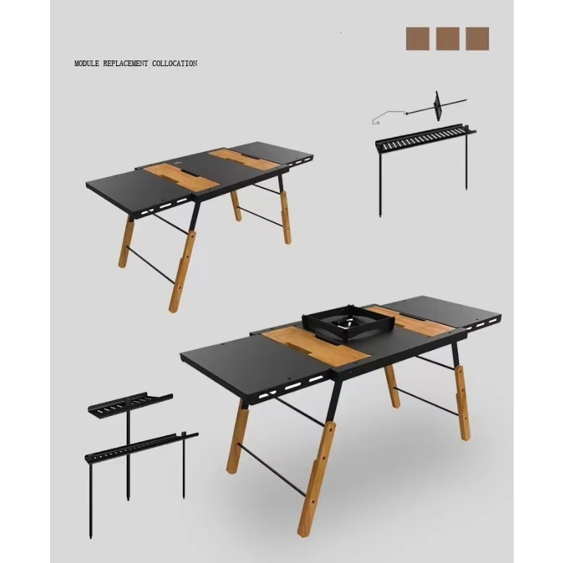 Meja Dapur Portabel Aluminium  - Outdoor Camping Warehouse ulasan dan harga