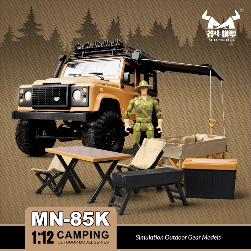 Mn Model Mn-85k Skala 1:12 Sim - Outdoor Camping Kit ulasan dan harga