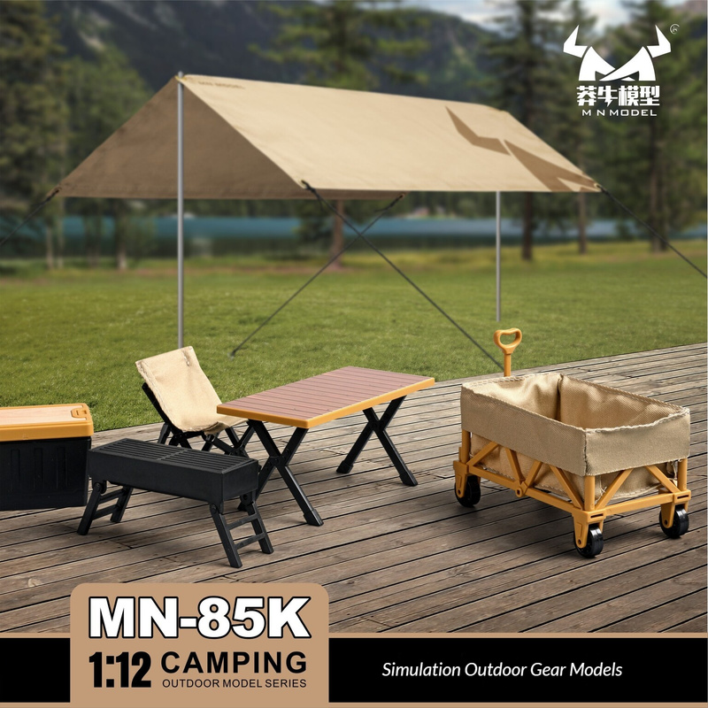 Mn Model Mn-85k Skala 1:12 Sim - Outdoor Camping Kit ulasan dan harga
