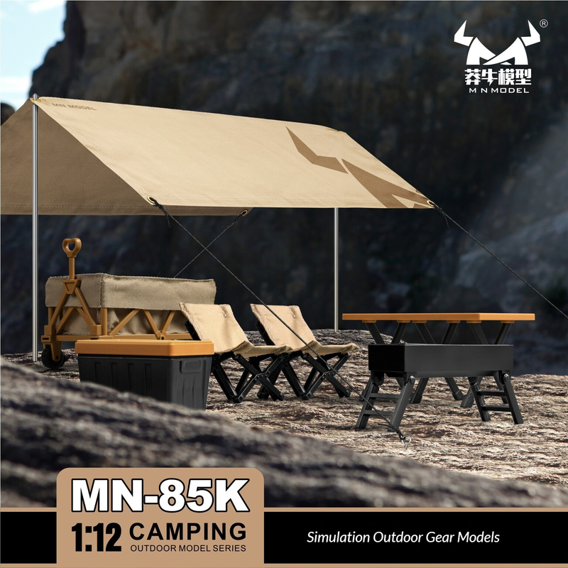 Mn Model Mn-85k Skala 1:12 Sim - Outdoor Camping Kit ulasan dan harga