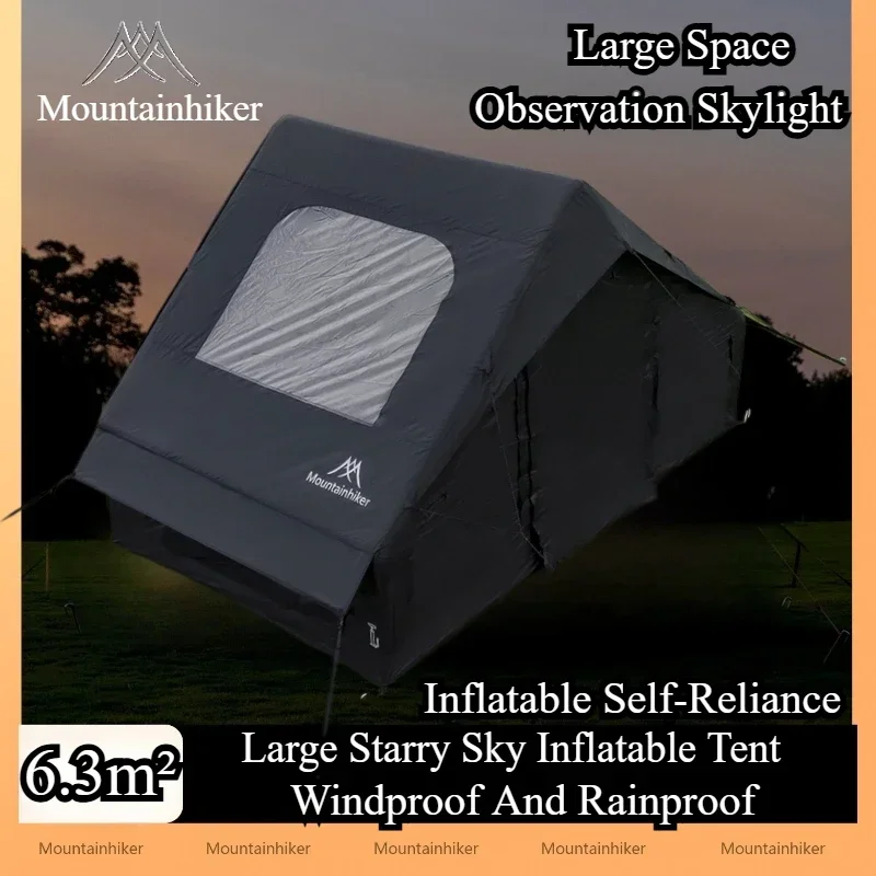 Tenda Tiup MOUNTAINHIKER Extra - Outdoor Camping Inflatable Tent ulasan dan harga