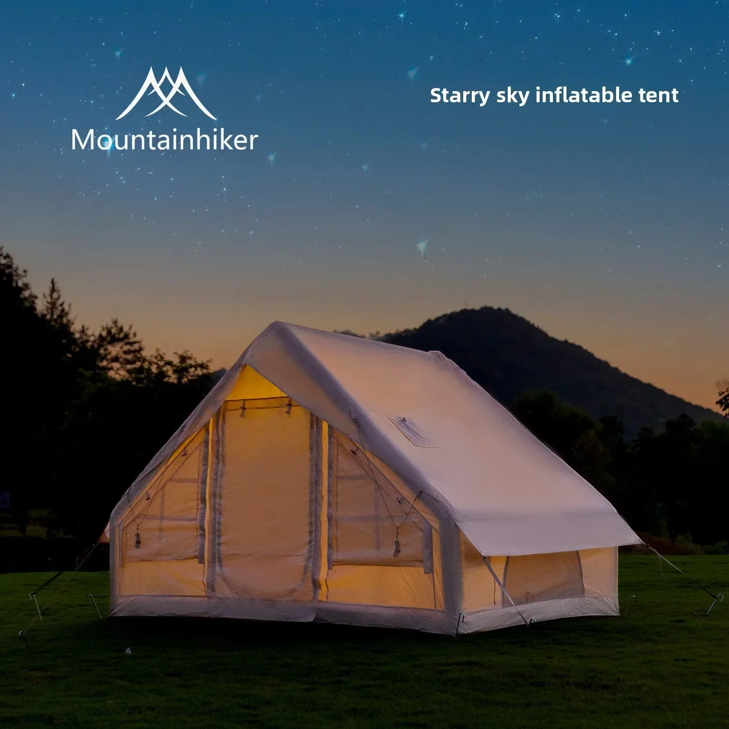Tenda Tiup MOUNTAINHIKER Extra - Outdoor Camping Inflatable Tent ulasan dan harga