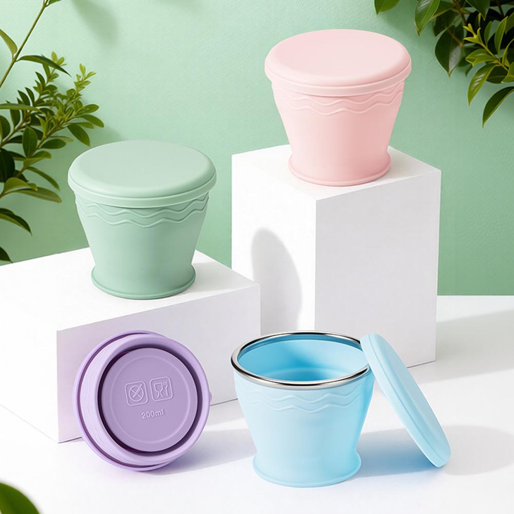 Cangkir Silikon Lipat dengan T - Collapsible Water Bottle ulasan dan harga